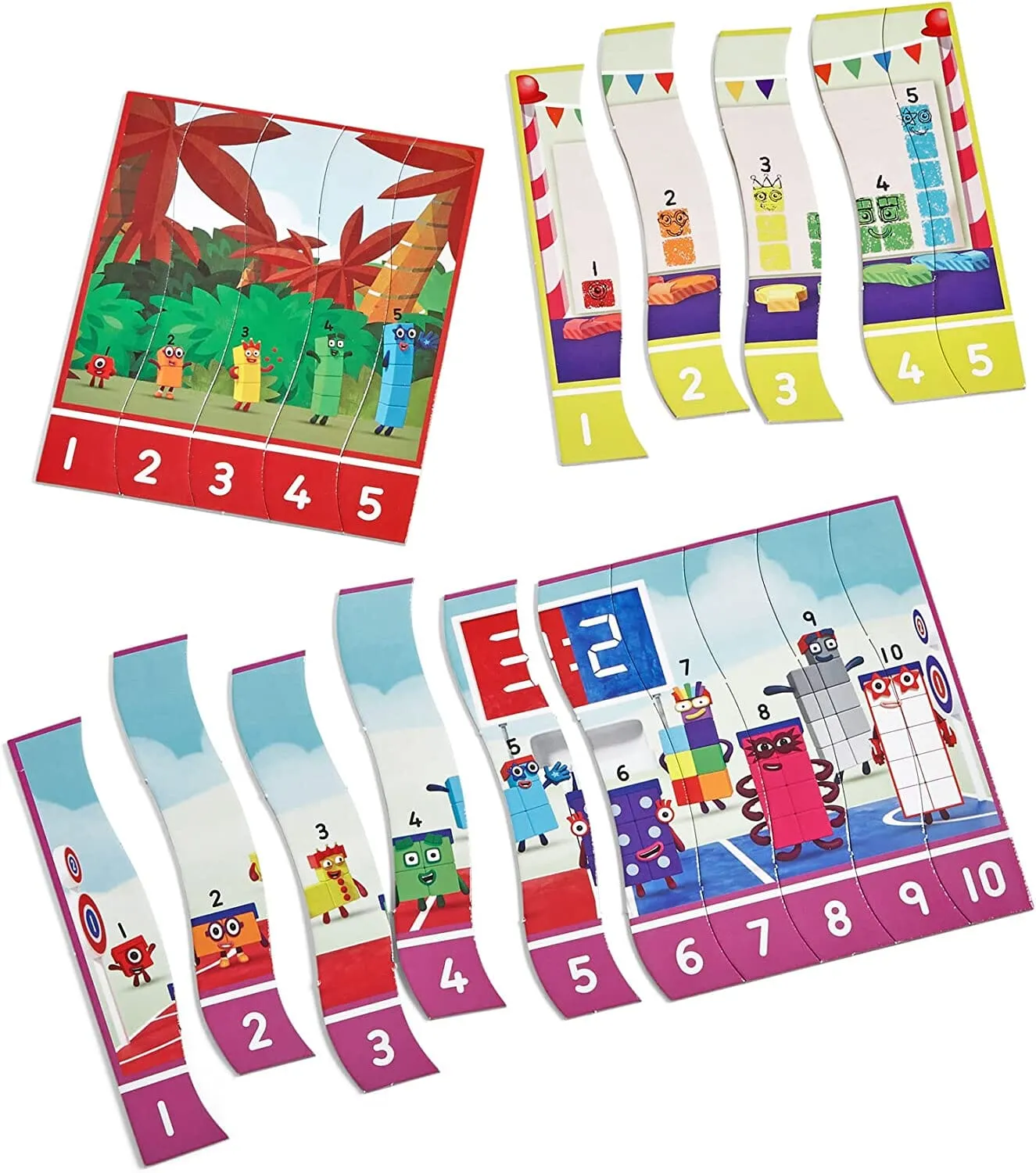 Numberblocks Sequencing Puzzle by Learning Resources - Ages 3 Years 