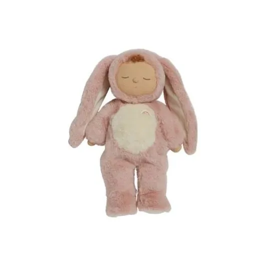 Olli Ella Cozy Dinkums Bunny Flopsy - Rose