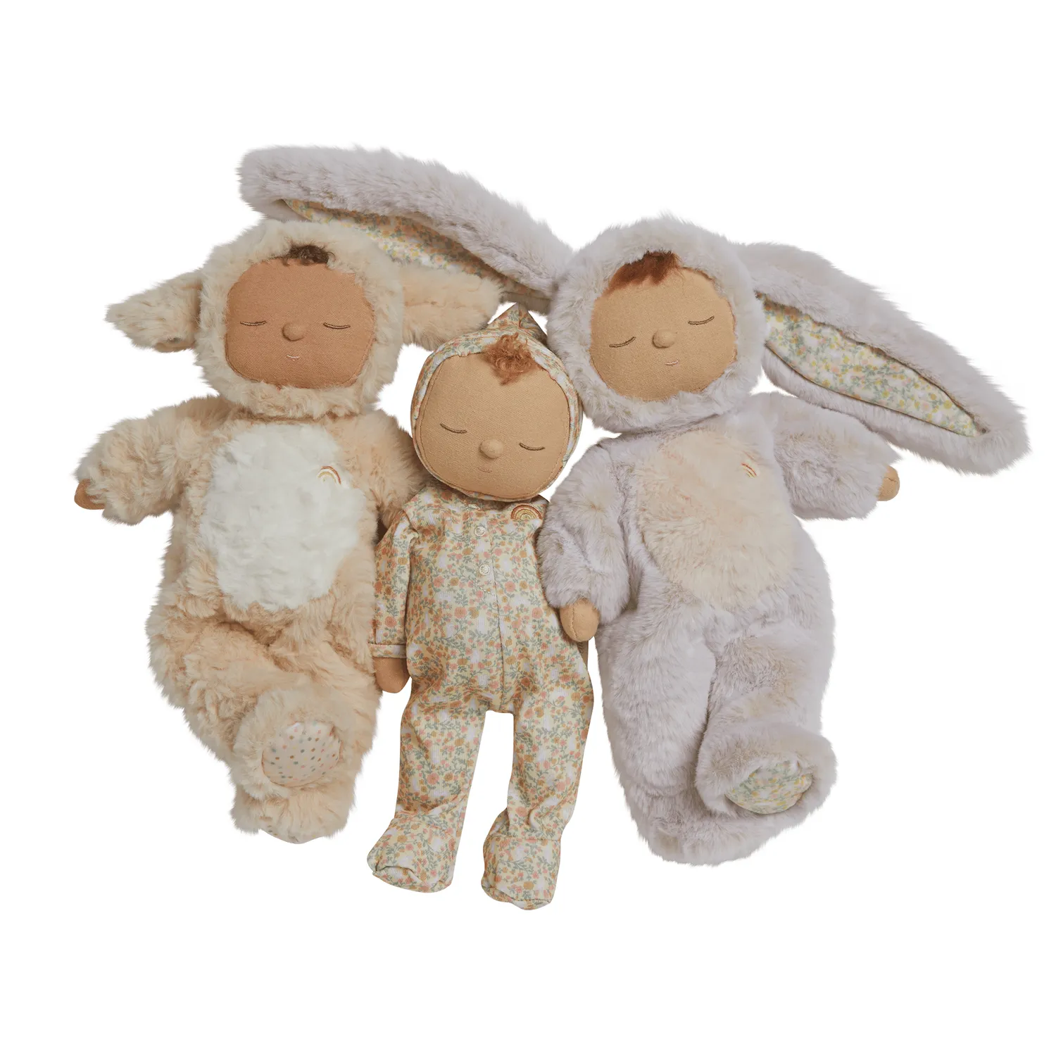 Olli Ella Cozy Dinkums Lamby Picket Cream