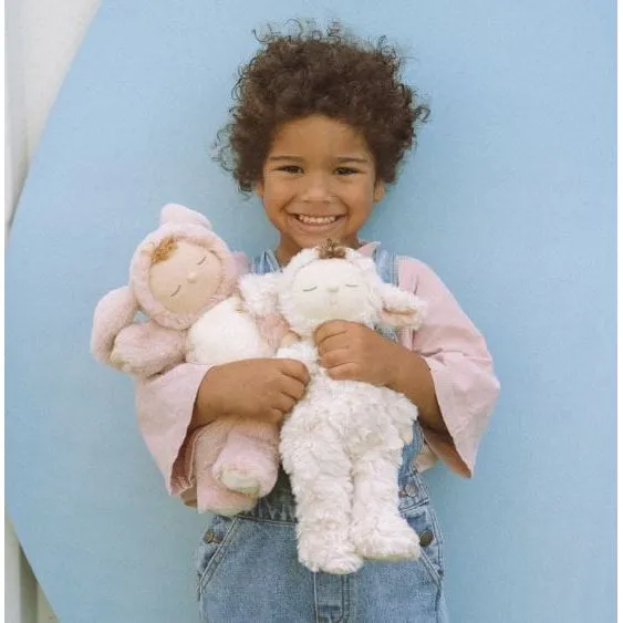 Olli Ella Cozy Dinkums Lamby Pookie - Vanilla