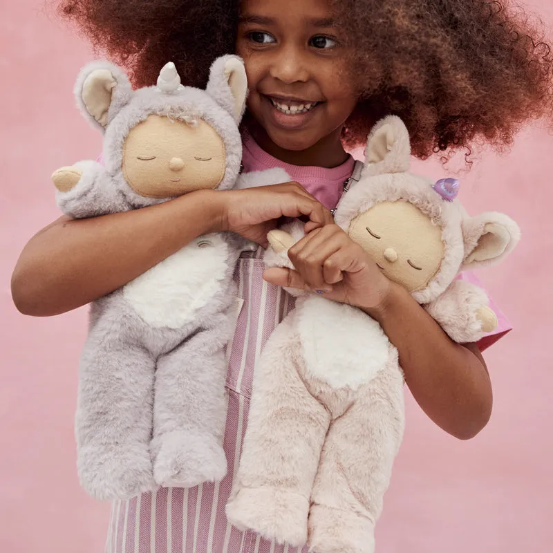 Olli Ella Cozy Dinkums Unicorn - Sugarpie