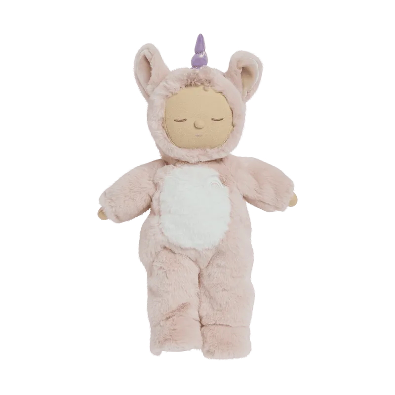 Olli Ella Cozy Dinkums Unicorn - Sugarpie
