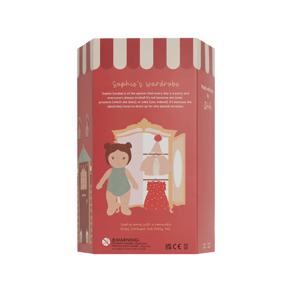 Olli Ella Dress Me Dinky, Sophie Sundae