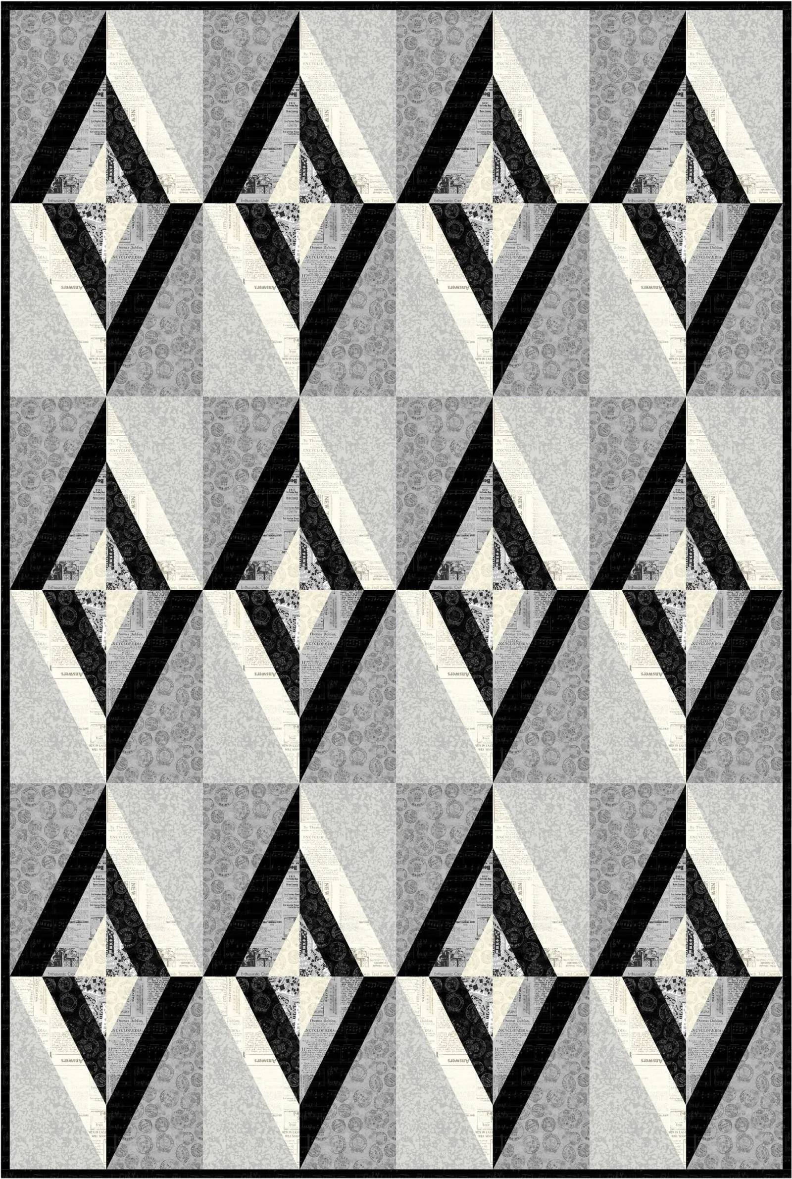Optical Dispersion Quilt Pattern
