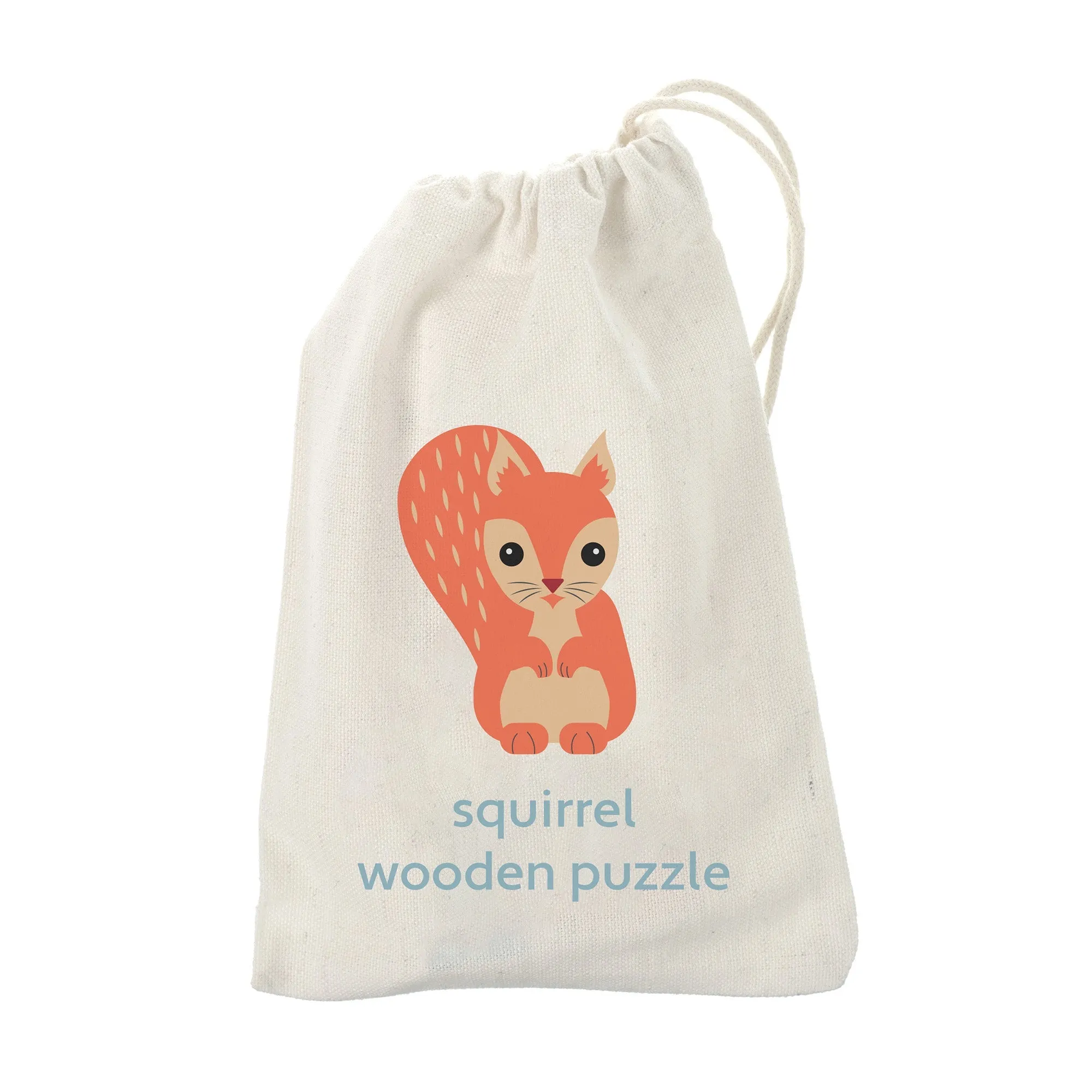 Orange Tree Wooden Squirrel Puzzle