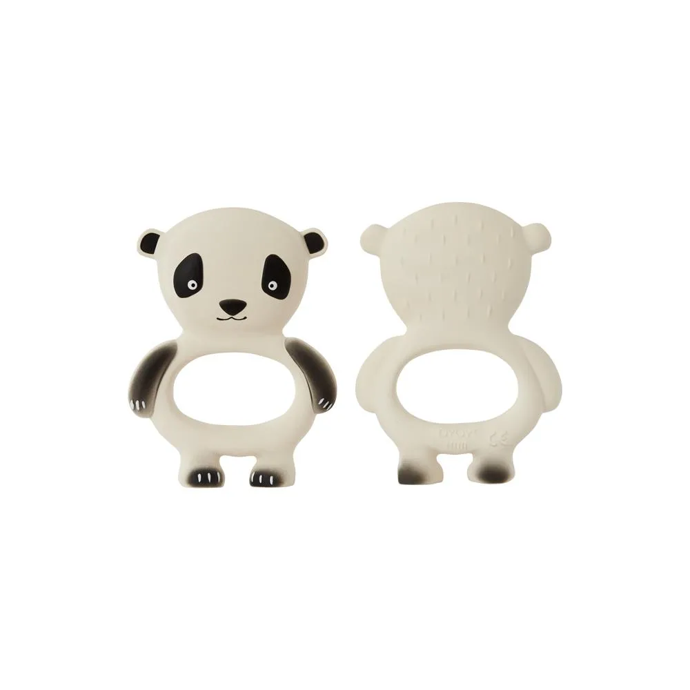 Panda Baby Teether - Black/white