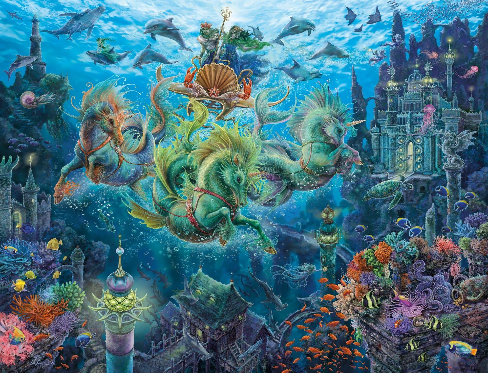 Ravensburger - Underwater Magic 2000 pieces