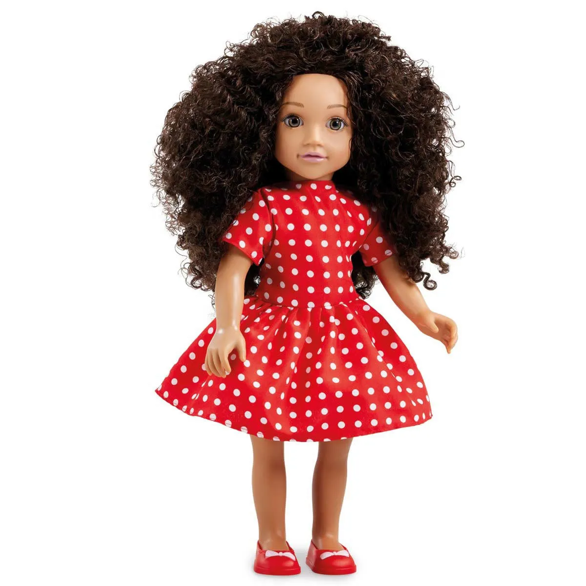 #Rfriends Polka Dot Dress - Red