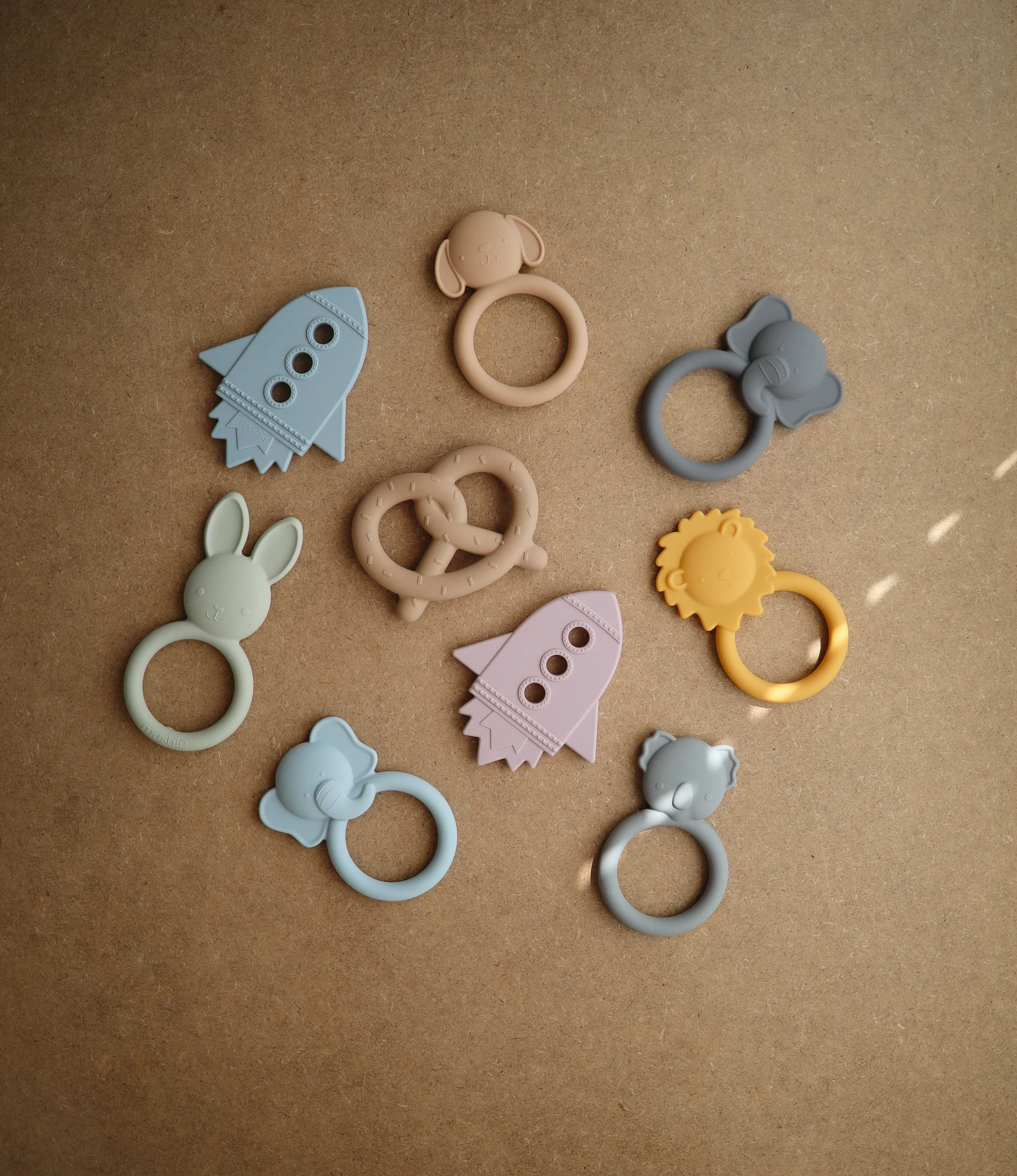 Rocket Teether (Soft Lilac)