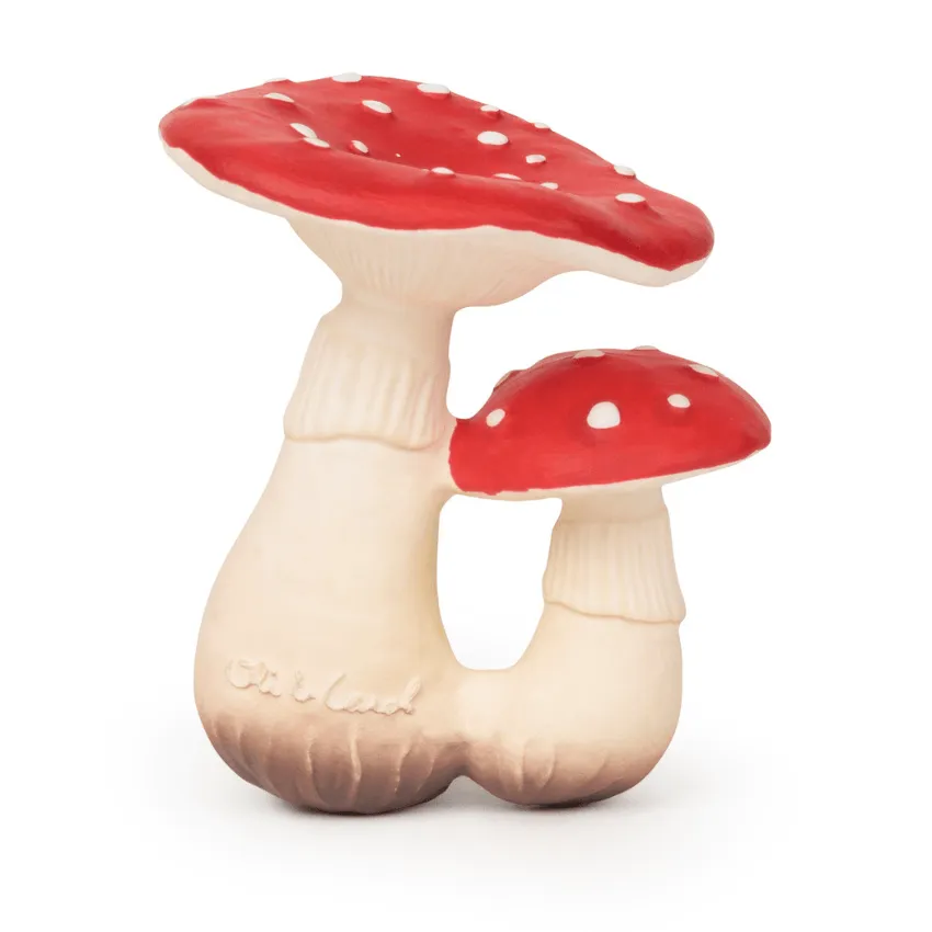 Rubber Teether, Spot the Mushroom