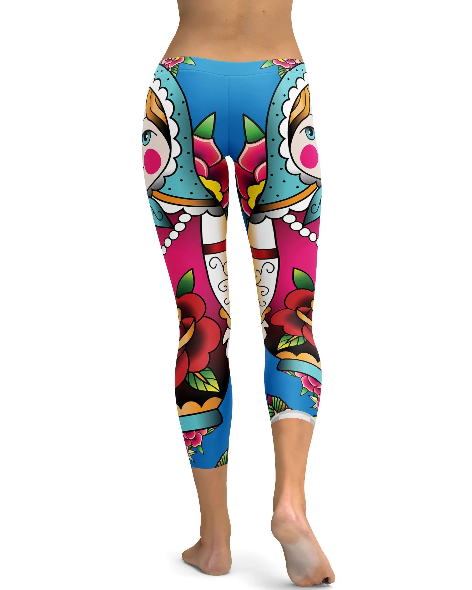 Russian Matryoshka Doll Capris