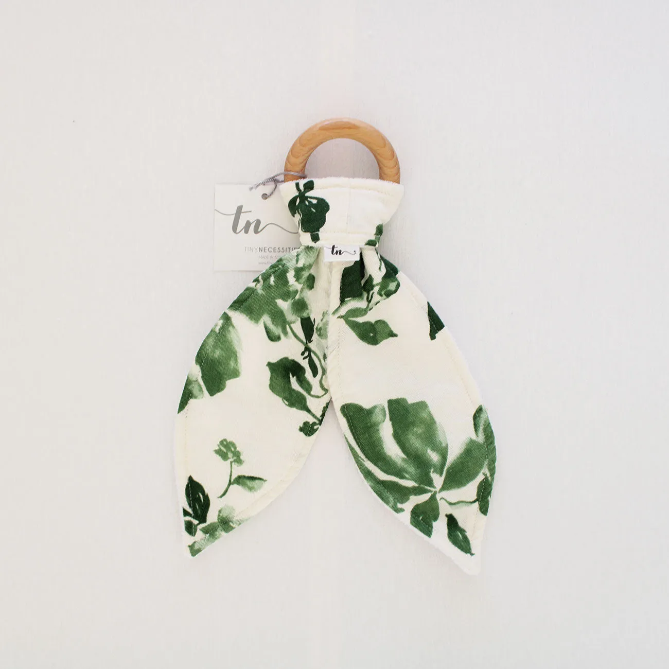 Sensory Teether - Green Floral