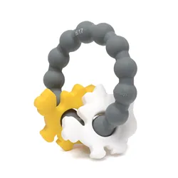 Silicone Central Park Teether - dinosaur