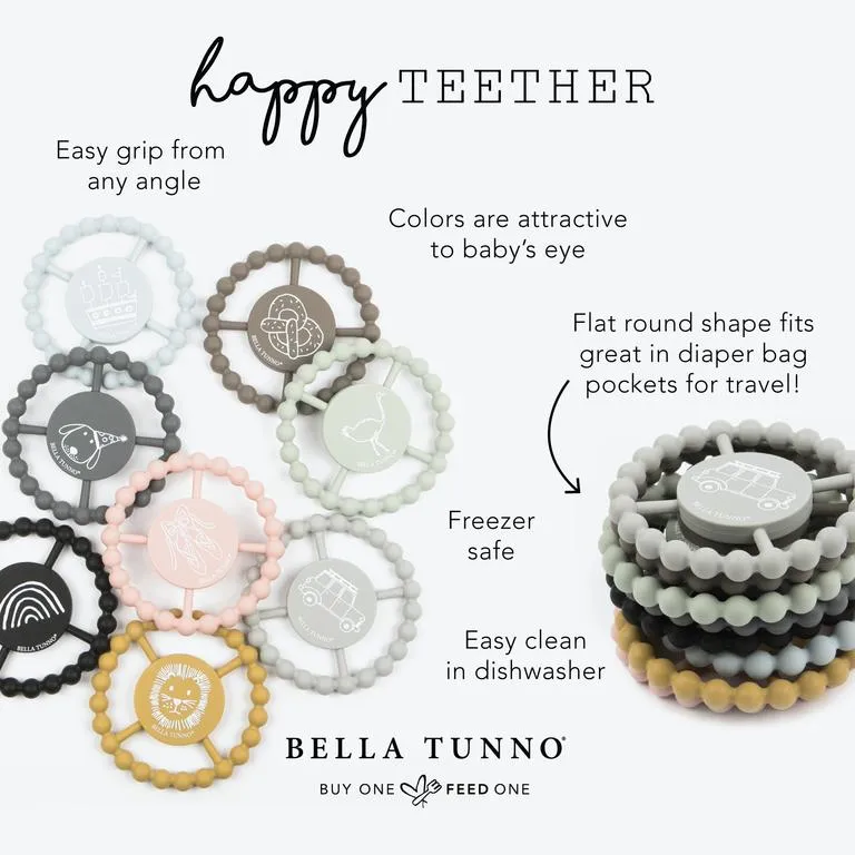 Silicone Teething Ring - Various Designs