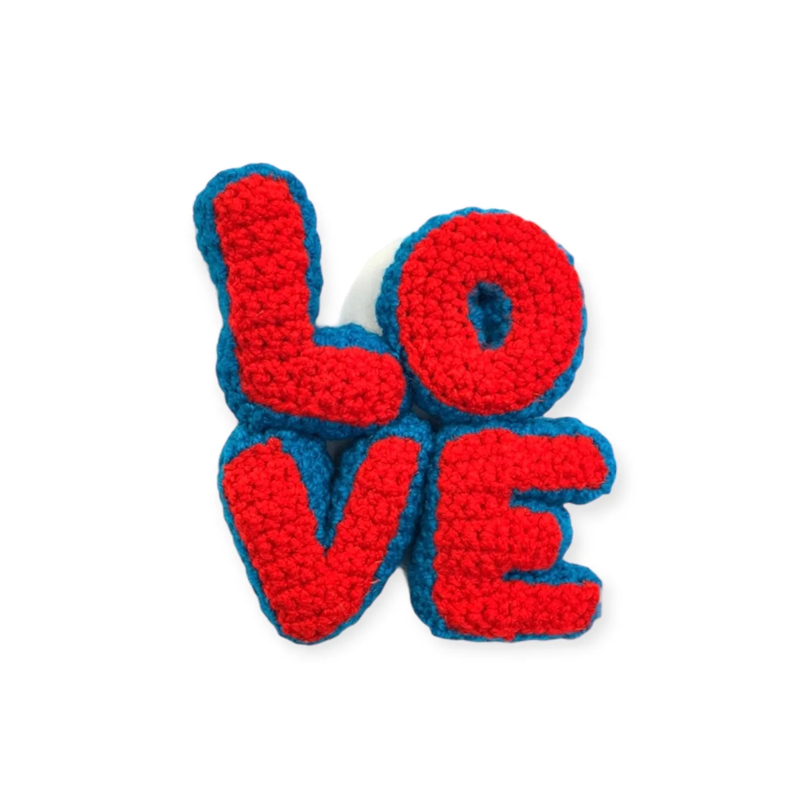 Silk Road Bazaar Knit Baby Rattle ~ LOVE