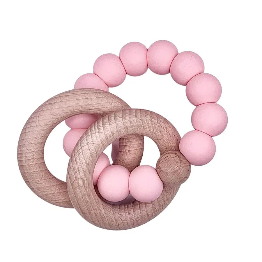 Sugar   Maple Beechwood Ring Teether