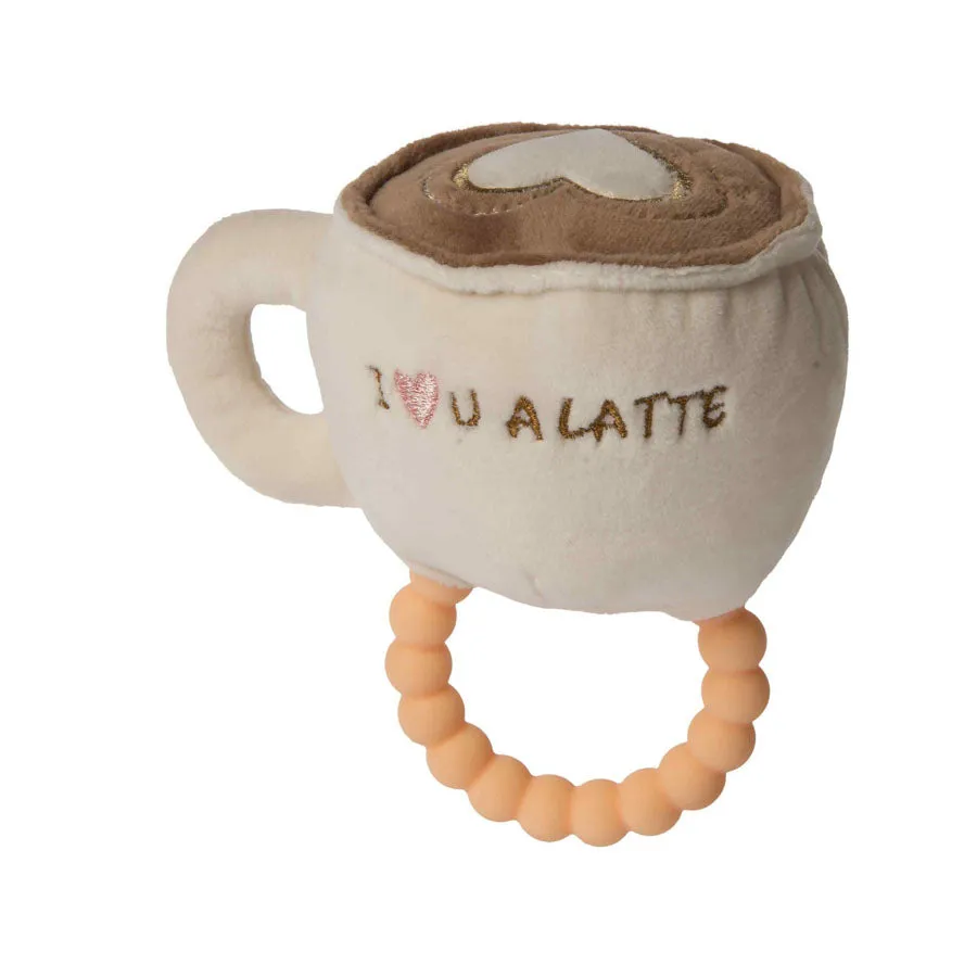 Sweet Soothie Hot Latte Teether Rattle