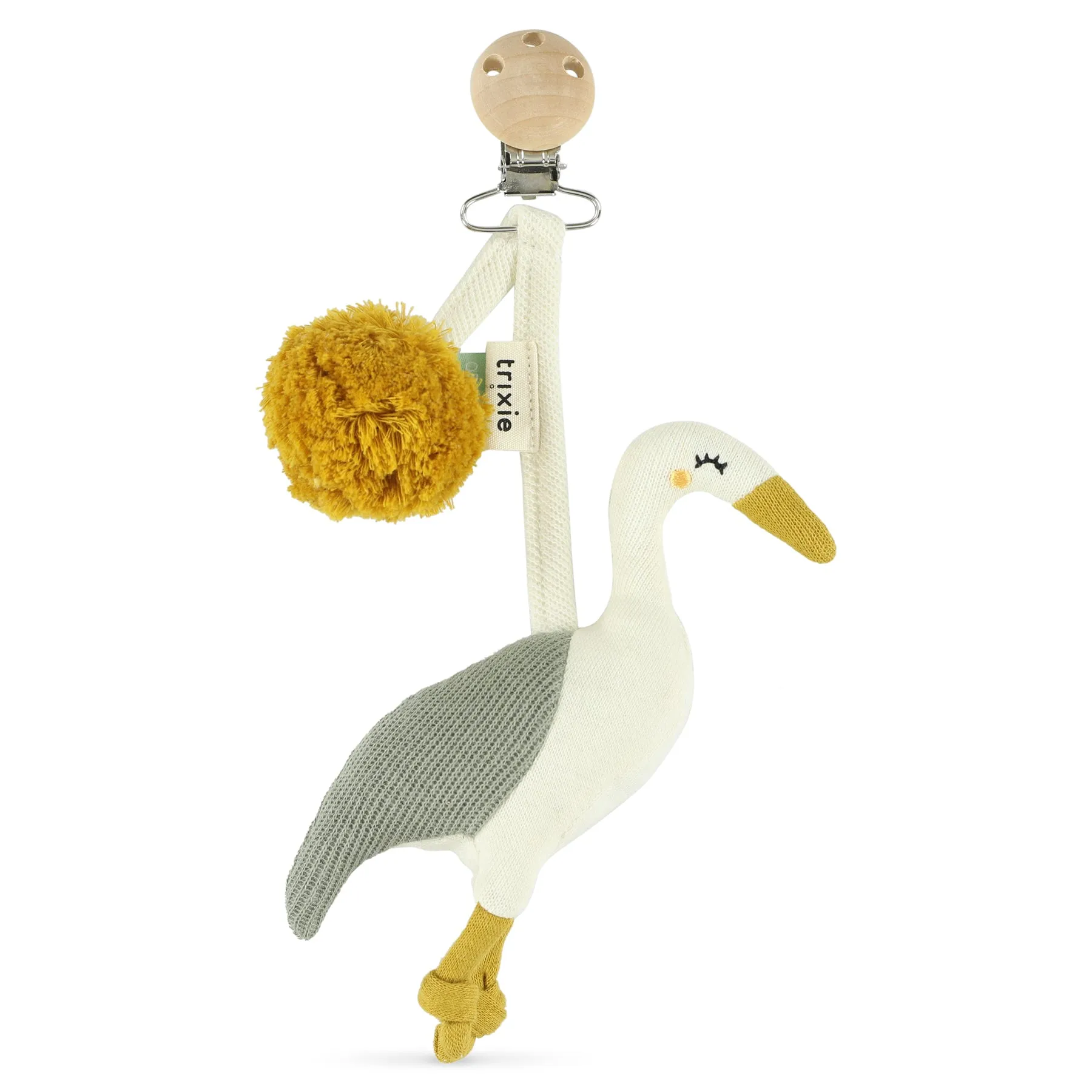 Trixie - Pram Toy - Heron