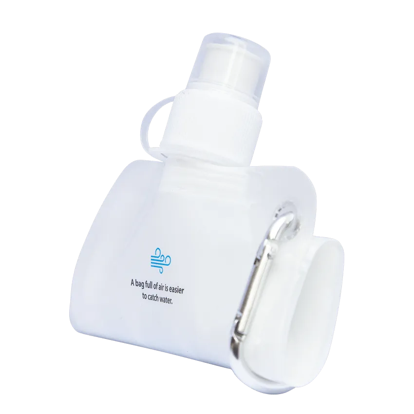 Waterdrop Collapsible Water Pouch, Pack of 3