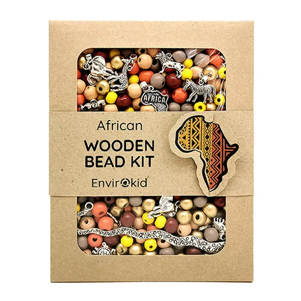 Wooden Bead Kit -Africa