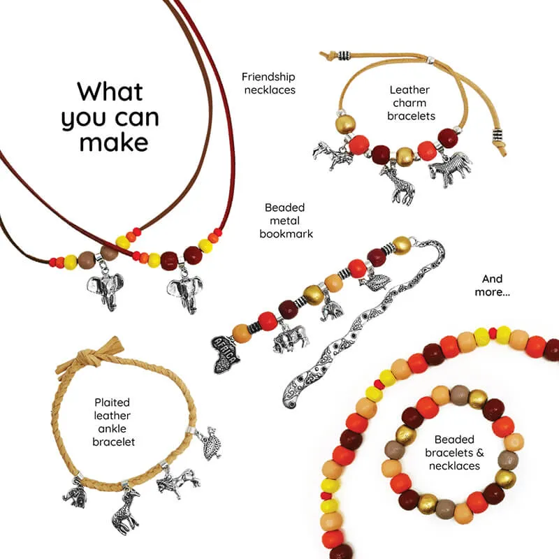 Wooden Bead Kit -Africa