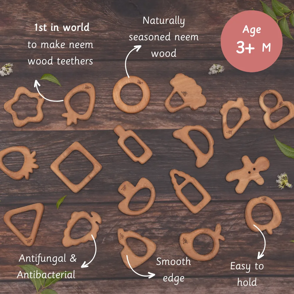 Wooden Teethers - Treats