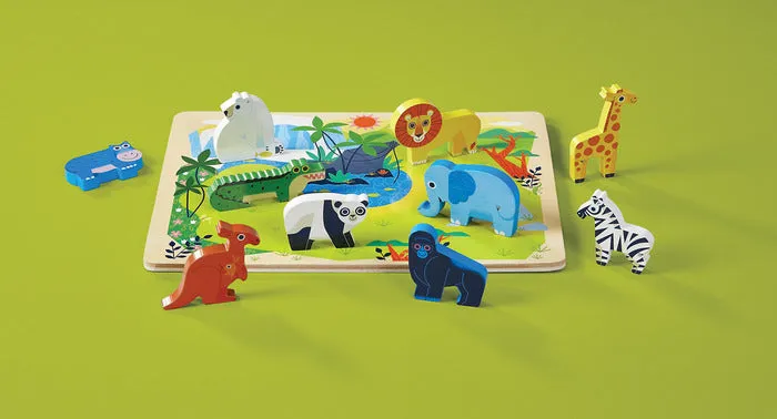 ZOO WOOD PUZZLE